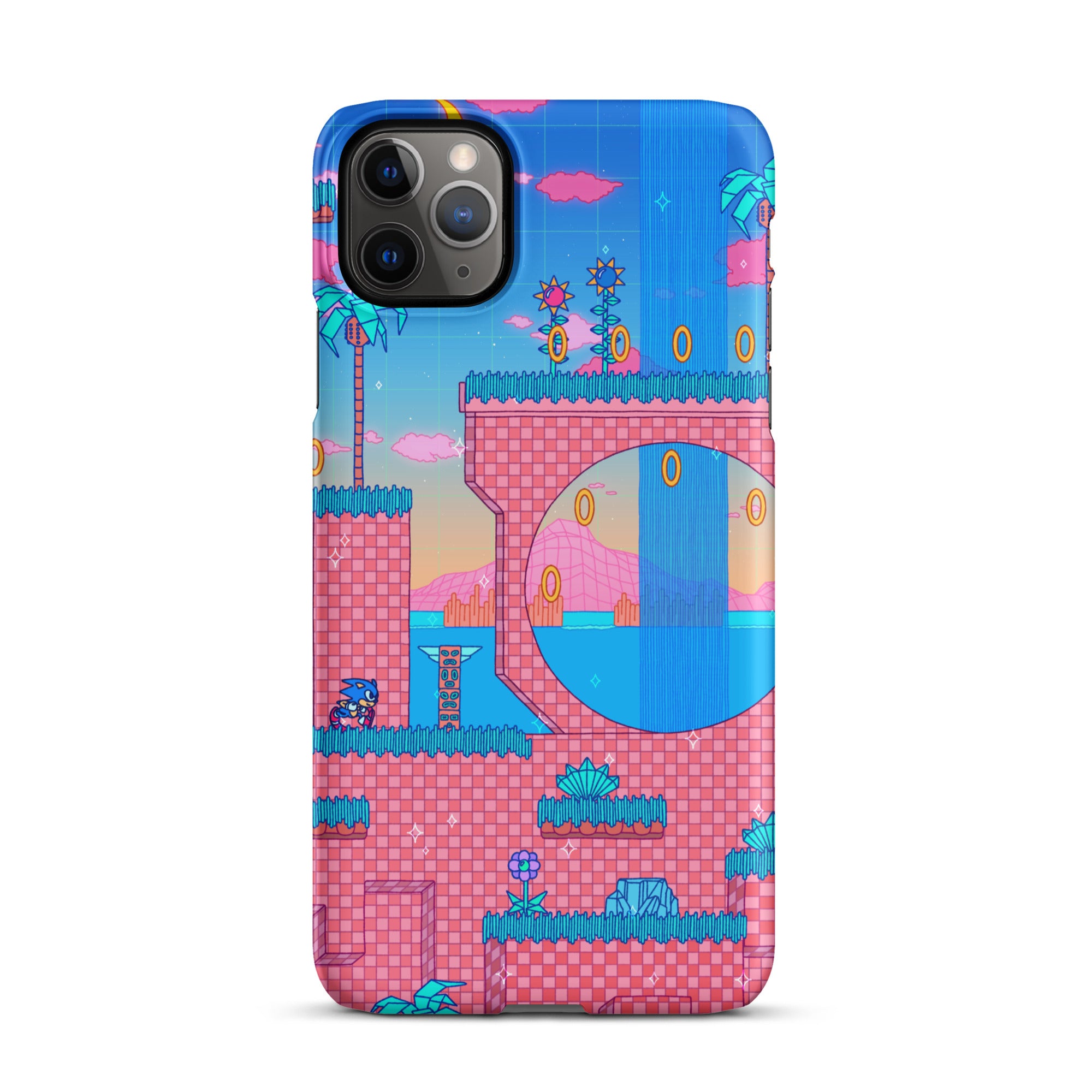 Green Hill iPhone Case