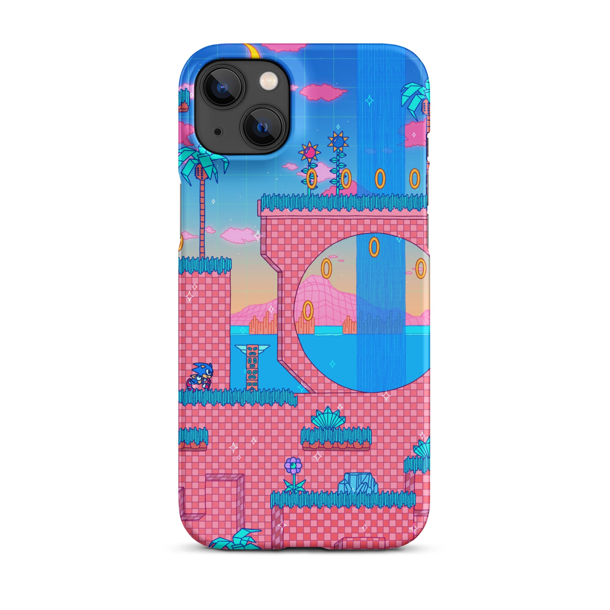 Green Hill iPhone Case