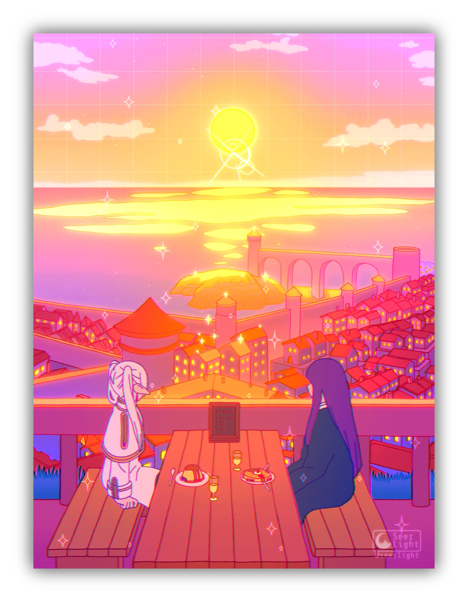 Sunset Dessert