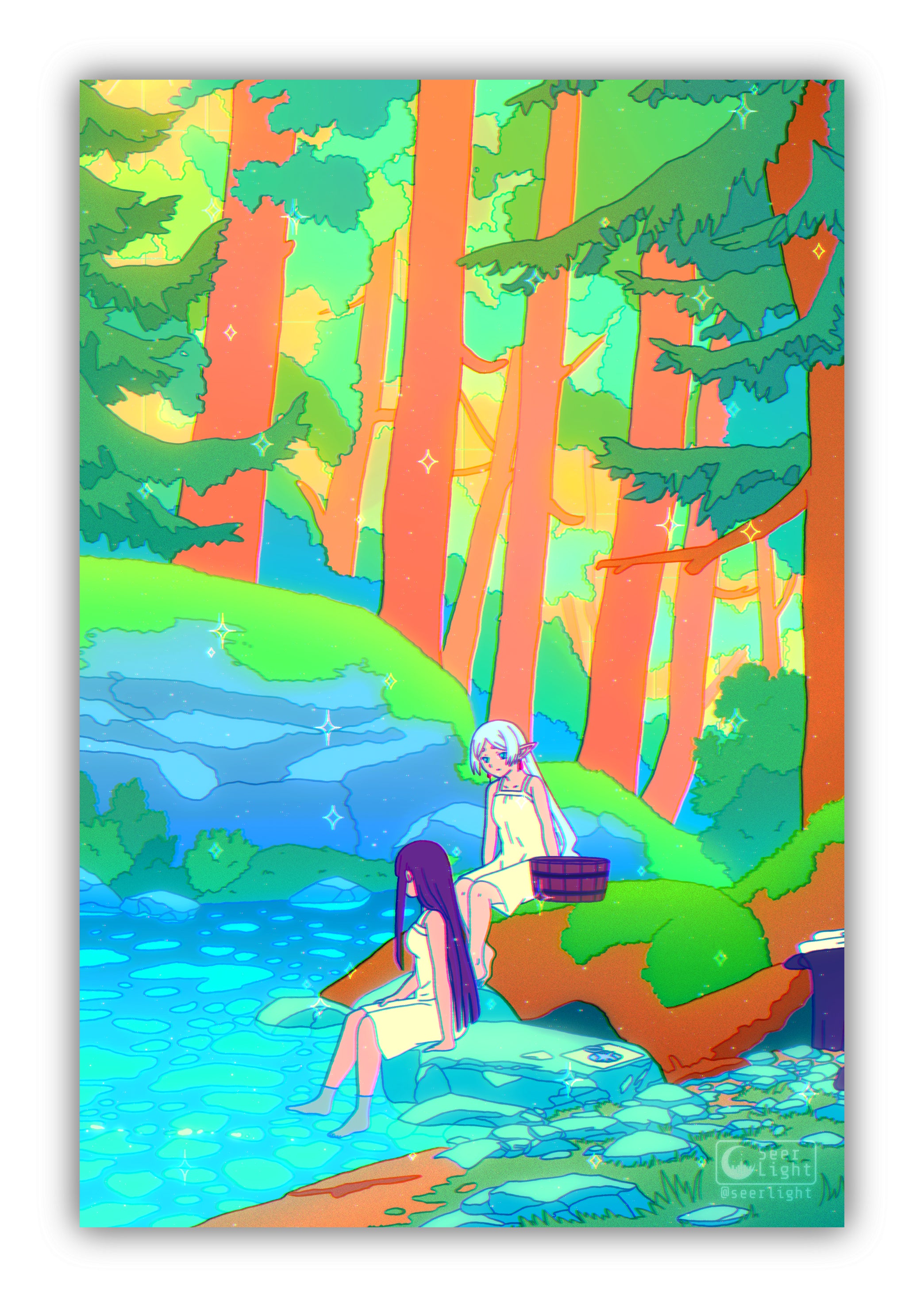 By the River