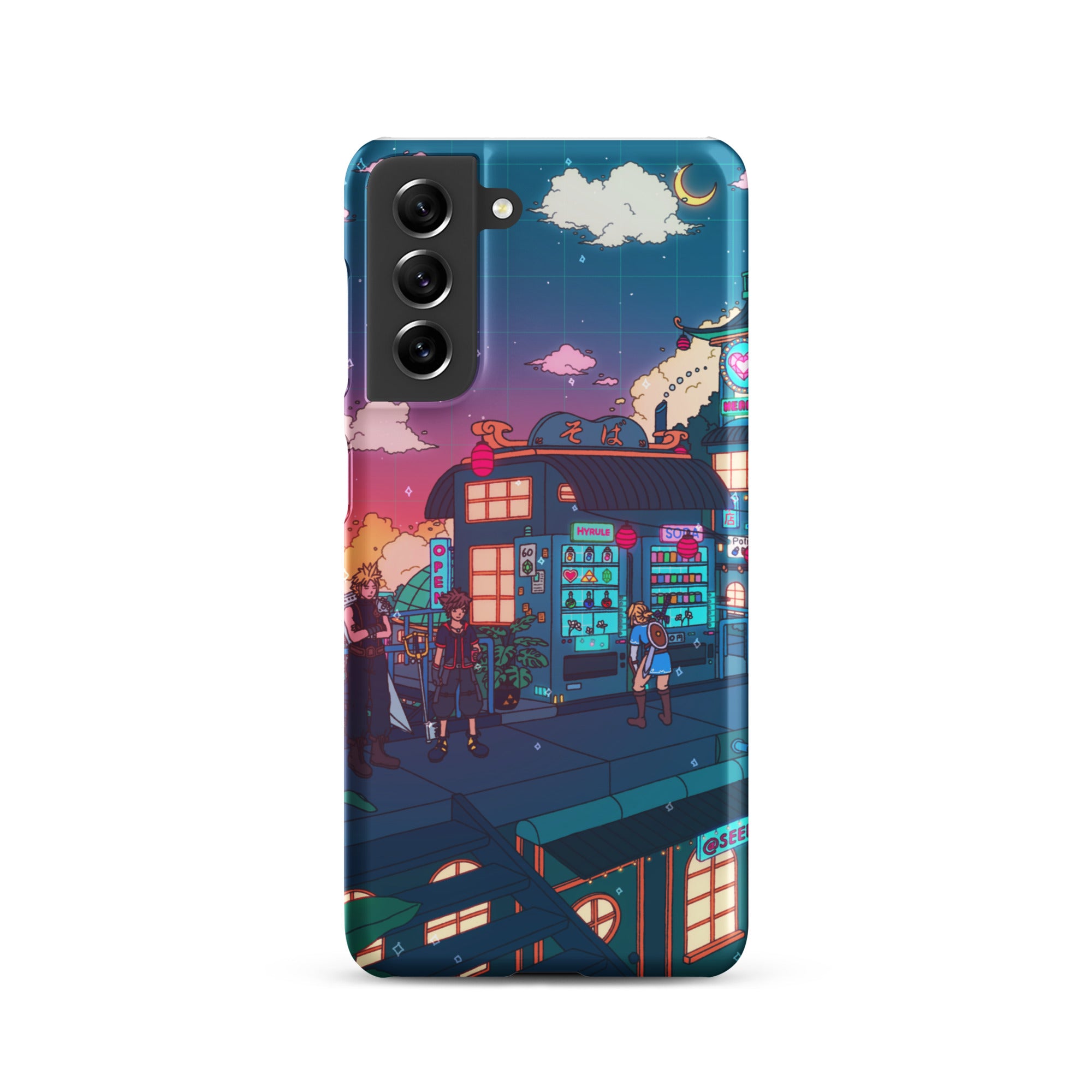 Town Square Samsung Phone Case | SeerLight Town Square Samsung Phone Case | SeerLight