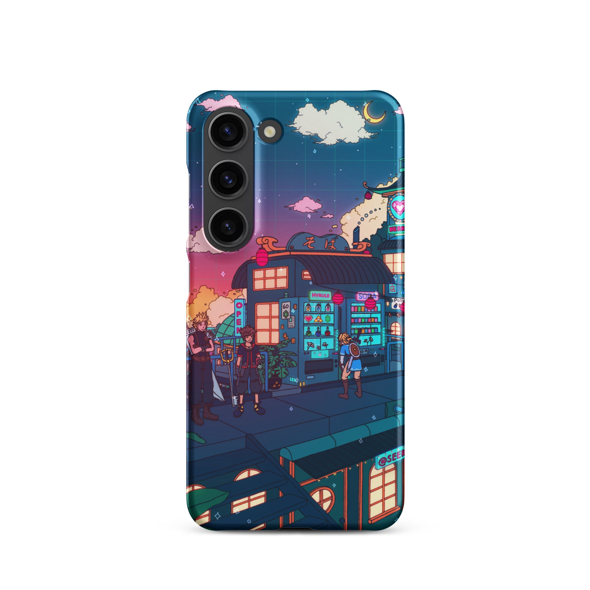 Town Square Samsung Phone Case | SeerLight Town Square Samsung Phone Case | SeerLight